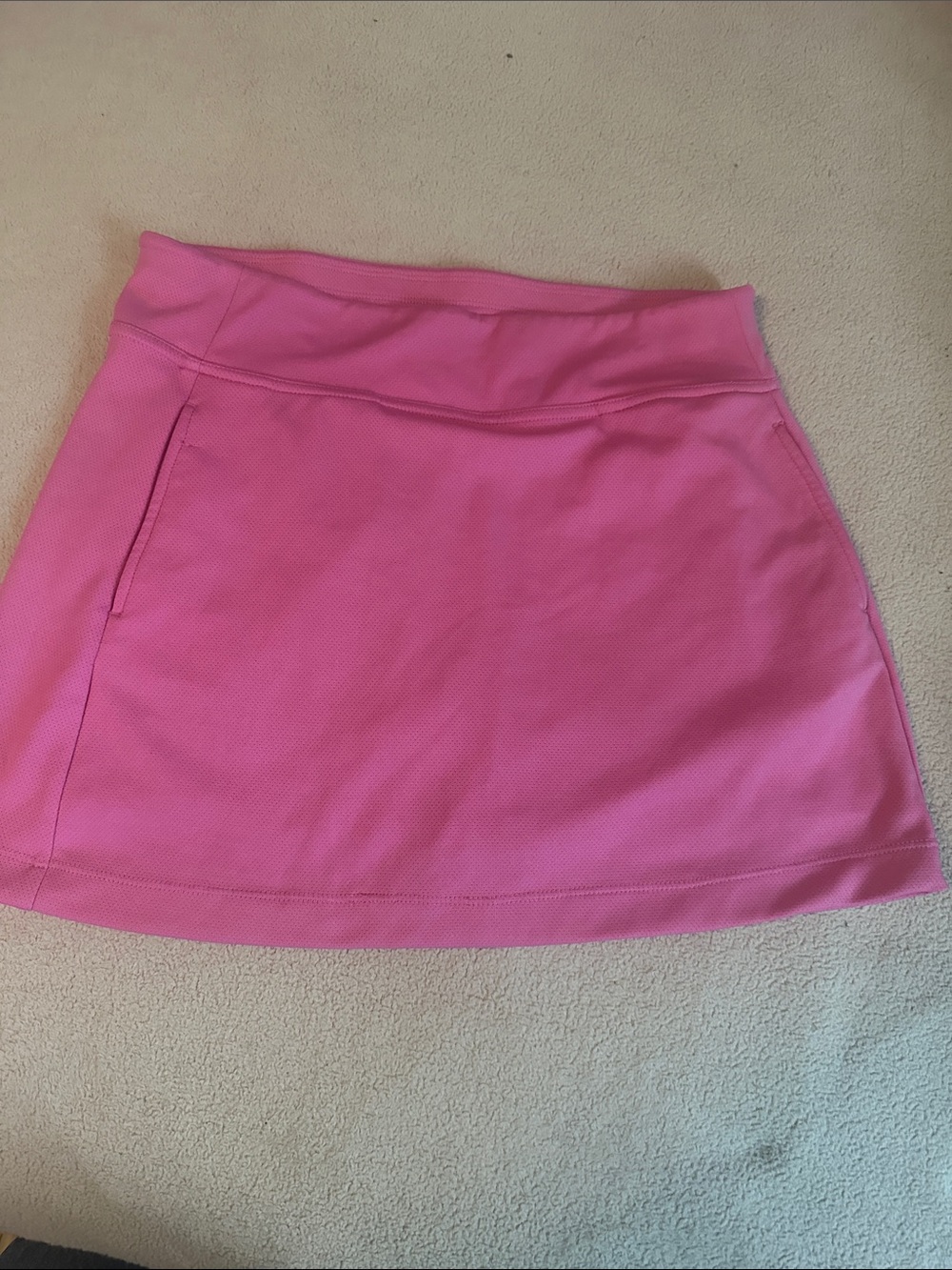 PGA Tour Pink Athletic Mini Skirt